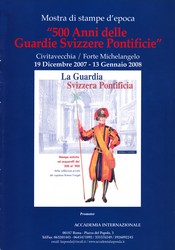 500 Anni delle Guardie Svizzere Pontificie