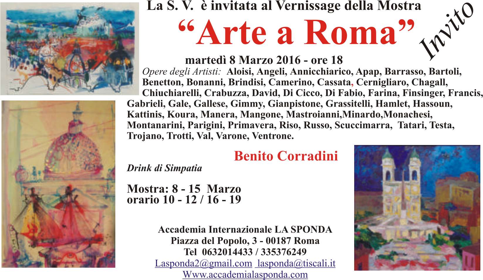 INVIA MOSTRA MARZO